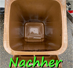 Reinigung ihrer Mülltonnen