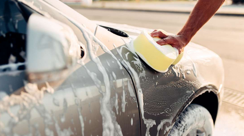 Komplette Auto Säuberung